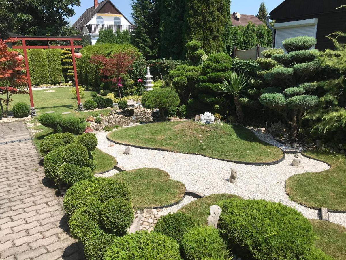 Balatonmáriafürdő Nyaralo Japankerttel - Apartment With Japanese Garden מראה חיצוני תמונה