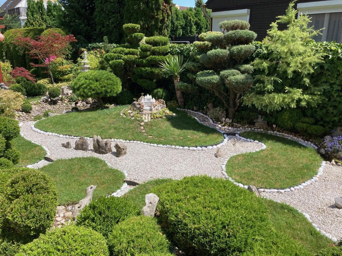 Balatonmáriafürdő Nyaralo Japankerttel - Apartment With Japanese Garden מראה חיצוני תמונה